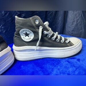 Converse Black and White High-Top Sneakers